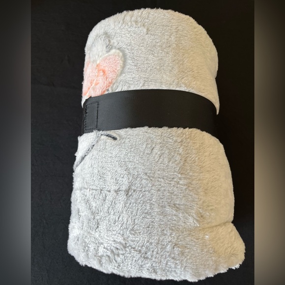 NEW 2024 Hello Kitty Halloween Blanket Throw Sanrio Grey 46 In x 60 - Picture 3 of 8